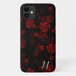 Elegant roses pattern iPhone 11 case