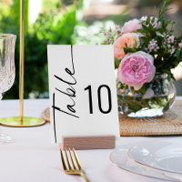 Elegant Rotated Calligraphy Black White Wedding