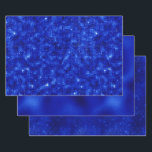 Elegant Royal Blue Foil Hanukkah Wrapping Paper Sheet<br><div class="desc">These 3 chic and elegant royal blue foil look papers are stunning!  Your Hanukkah packages will look beautiful when wrapped!</div>