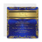 Elegant Royal Blue Gold Birthday Party Floral