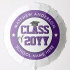 Elegant Royal Purple Class of 2024 Graduation