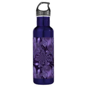 Elegant Royal Purple Liquid Sparkle 710 Ml Water Bottle