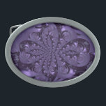 Elegant Royal Purple Liquid Sparkle Belt Buckle<br><div class="desc">Tranquil,  elegant deep royal purple shimmer sparkle liquid water pattern.</div>