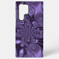 Elegant Royal Purple Liquid Sparkle