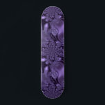 Elegant Royal Purple Liquid Sparkle Skateboard<br><div class="desc">Tranquil,  elegant deep royal purple shimmer sparkle liquid water pattern.</div>