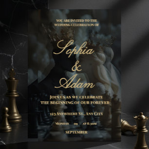 Elegant Royal Wedding Invitation