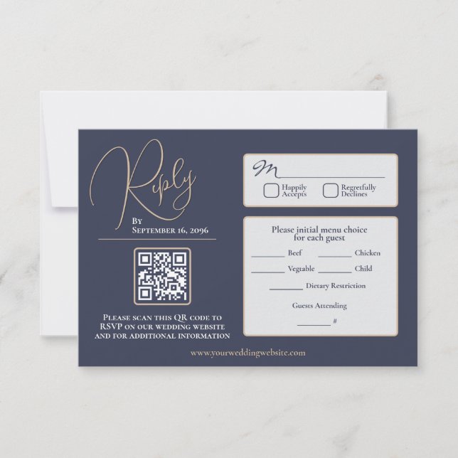 Elegant RSVP (Front)