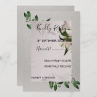 Elegant RSVP Invitation