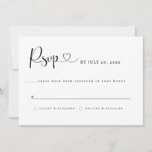 Elegant RSVP - St Augustine Save The Date