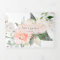 Elegant Rustic Blush Cream Watercolor Roses