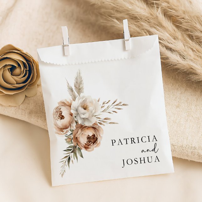 Elegant Rustic Boho Wedding Custom Favour Bag (Creator Uploaded)
