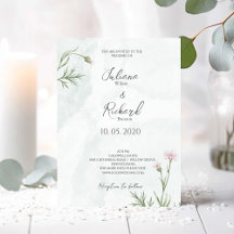 Elegant Rustic Pink Poppy Floral Wedding