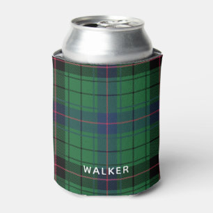 Elegant Rustic Plaid Davidson Tartan Can Cooler