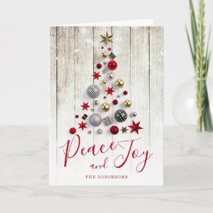 Elegant Rustic & Simple Family Christmas Holiday