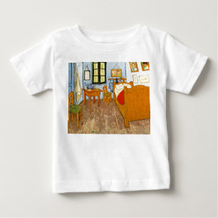 Elegant Rustic Vincent Van Gogh - Bedroom at Arles Baby T-Shirt