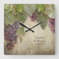 Elegant Rustic Vineyard Winery Fall Wedding Gift
