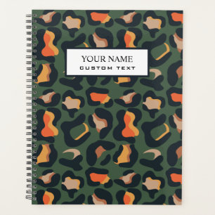 Elegant Safari Animal Skin Leopard spot  Planner