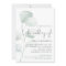 Elegant Sage Eucalyptus QR Code Wedding