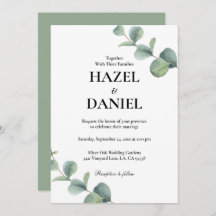 Elegant Sage Green Botanical Wedding 