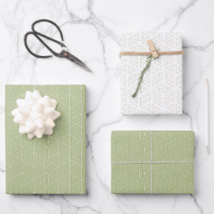 Elegant Sage green simple and minimal gift  Wrapping Paper Sheet
