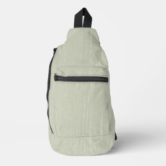 Elegant Sage Green Wood Grain Sling Bag