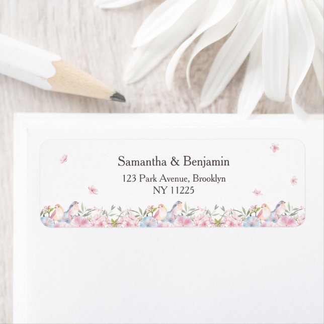 Elegant Sakura Cherry Blossom Wedding Address (Insitu)
