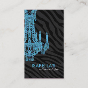 Elegant Salon and Spa Business Card