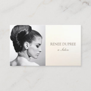 Elegant Salon Photography Add Photo Card