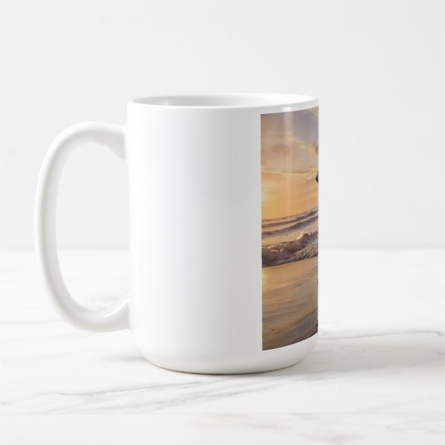 Elegant Saluki Coffee Mug (Left)