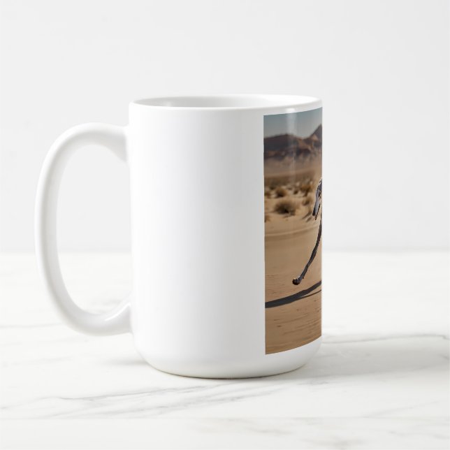 Elegant Saluki Coffee Mug (Left)