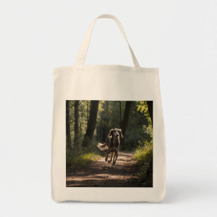 Elegant Saluki Grocery Tote