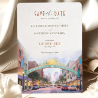 Elegant San Diego, California Save-the-Date