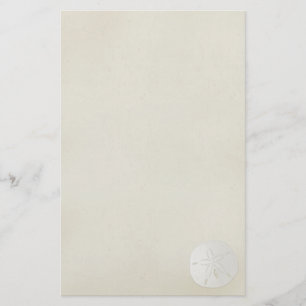 Elegant Sand Dollar Stationary 2 Stationery