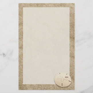 Elegant Sand Dollar Stationary 4 Stationery