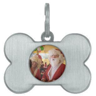 Elegant Santa Collection. Pet Tag