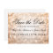 Elegant Save The Date Copper Glitter Lights