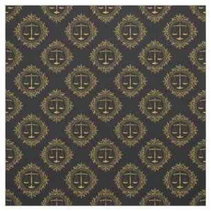 Elegant Scales of Justice   Lawyer Fabric