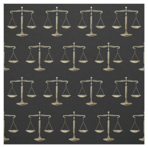 Elegant Scales of Justice   Lawyer Fabric