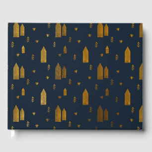 Elegant Scandinavian Christmas Guest Book