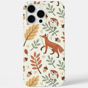 Elegant Scandinavian Fall Pattern iPhone 16 Pro Max Case