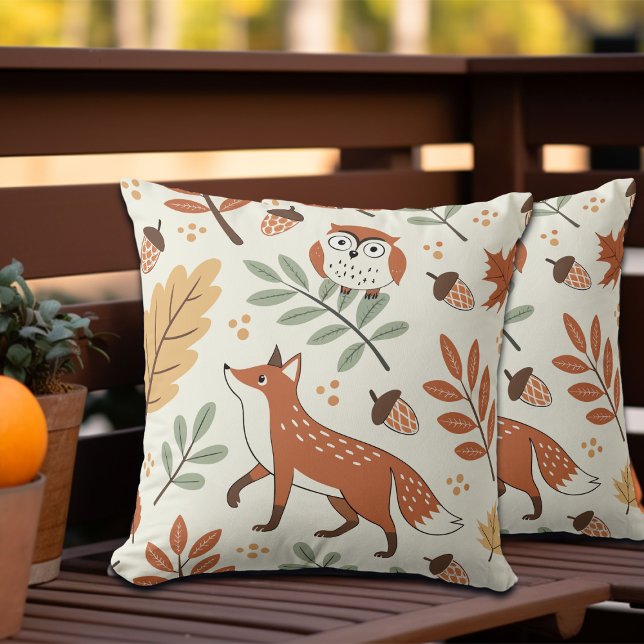 Elegant Scandinavian Fall Pattern Cushion (Creator Uploaded)
