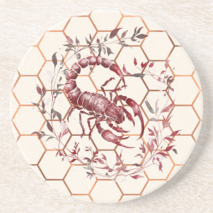 Elegant Scorpio Magnet Coaster