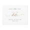 Elegant Script and Simple, Wedding Save The Date
