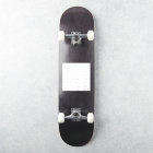 Elegant Script Black White Wedding Guest Address 