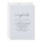 Elegant Script Blue Grey Photo Graduation Party