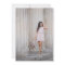 Elegant Script Blue Grey Photo Graduation Party