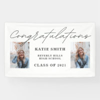 Elegant Script Calligraphy Graduation 2 Photo