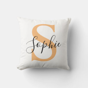 Elegant Script Custom Name Personalized Gift Cushion