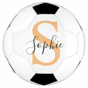 Elegant Script Custom Name Personalized Gift Football