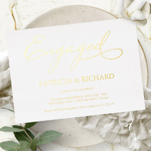 Elegant Script Engagement Party